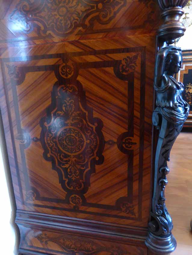 Commode à Portes Et Sa Psyché Napoléon III-photo-8