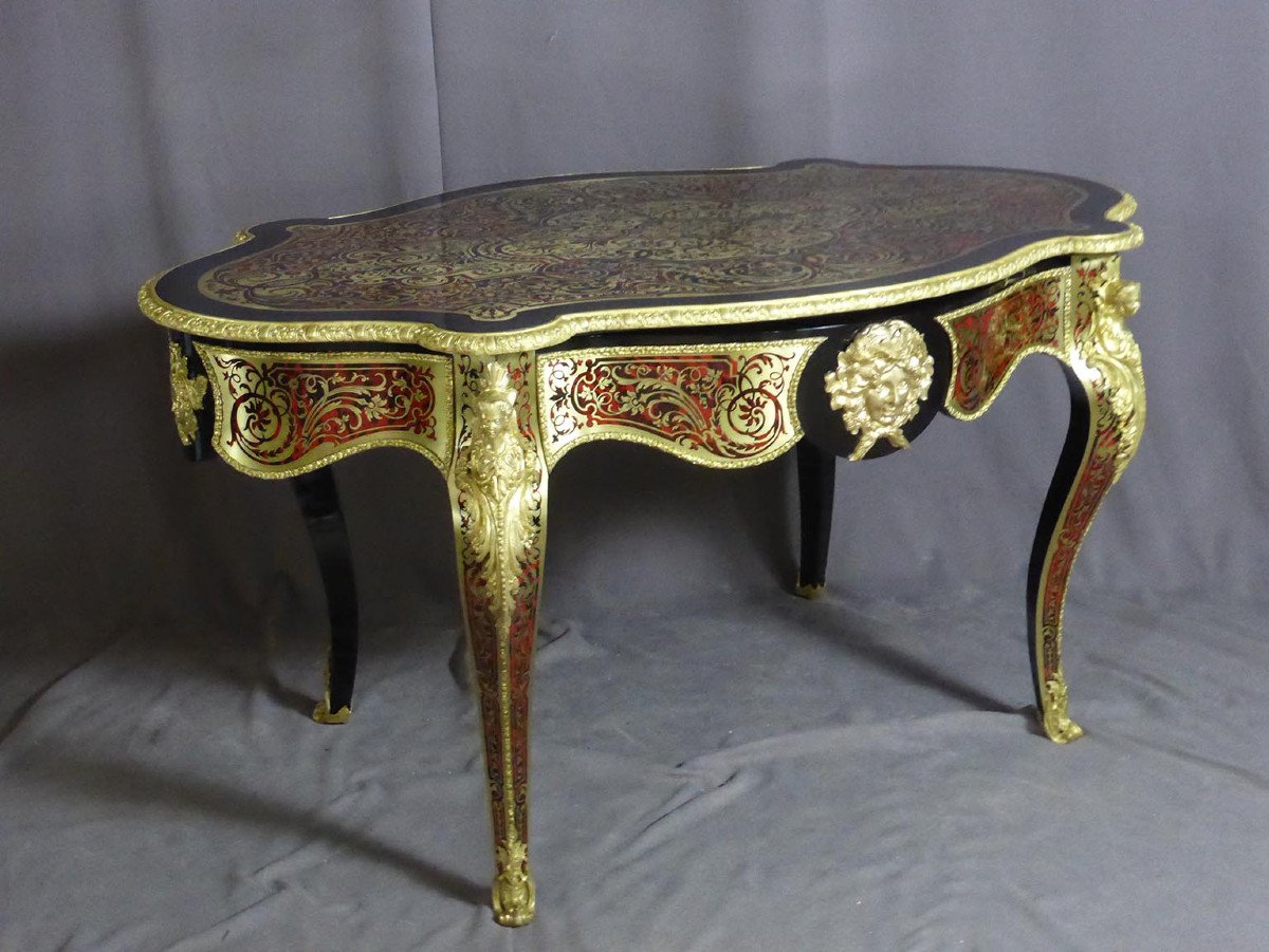 Grande Table Boulle XIX-photo-6