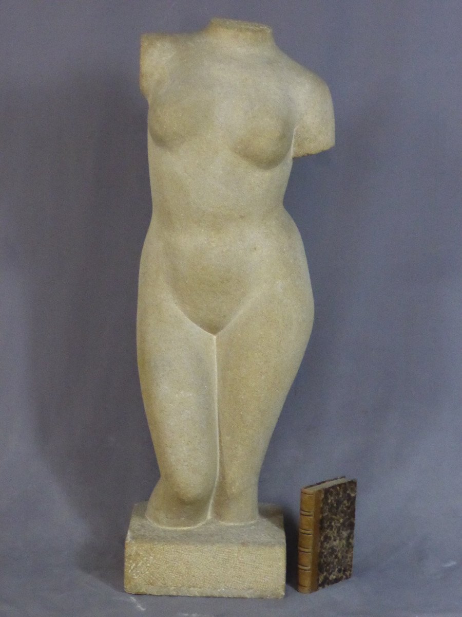 Stone Sculpture Signed Tajana André-photo-3