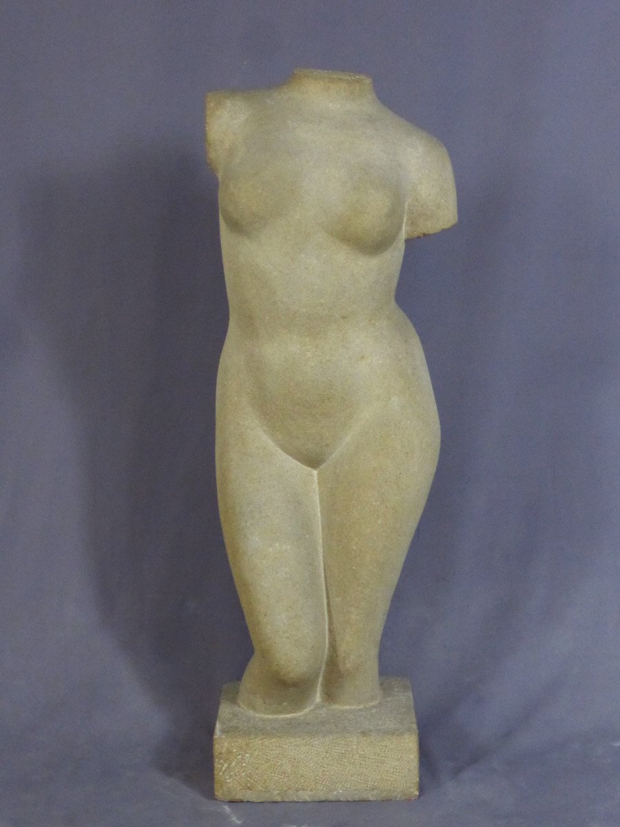 Stone Sculpture Signed Tajana André-photo-4