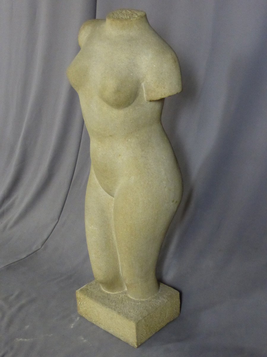 Stone Sculpture Signed Tajana André-photo-6