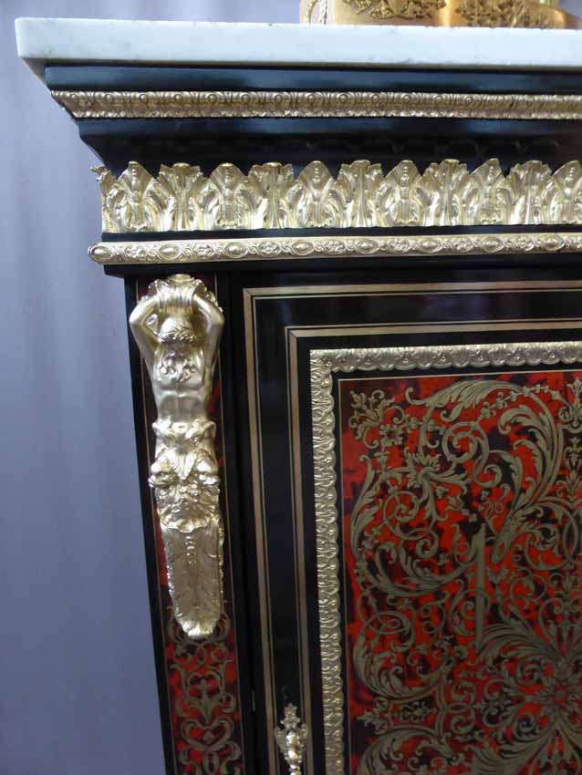 Support Furniture Marquetry Boulle, Napoleon III-photo-4