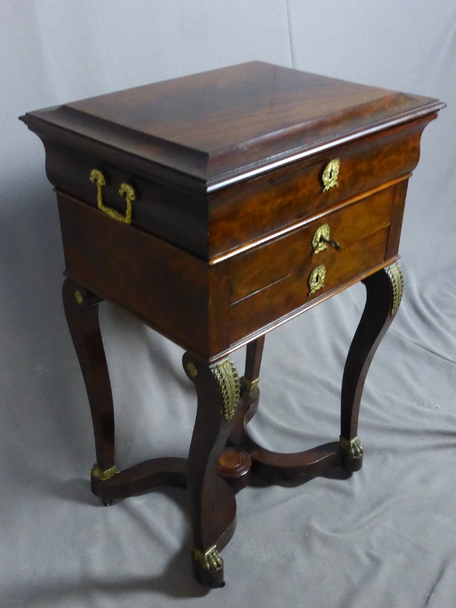 Mahogany Chest Bedside-photo-4