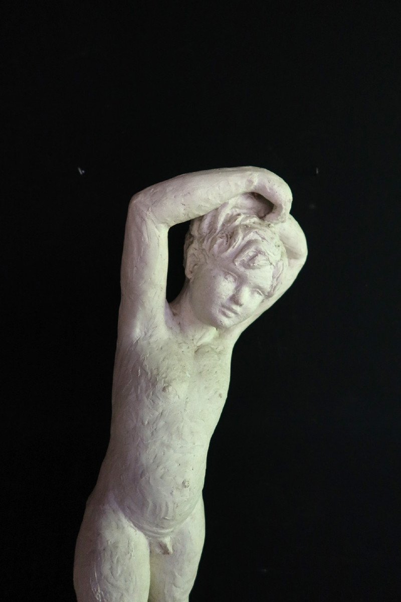 Sculpture Signed Chaumel Dated 1939-photo-4