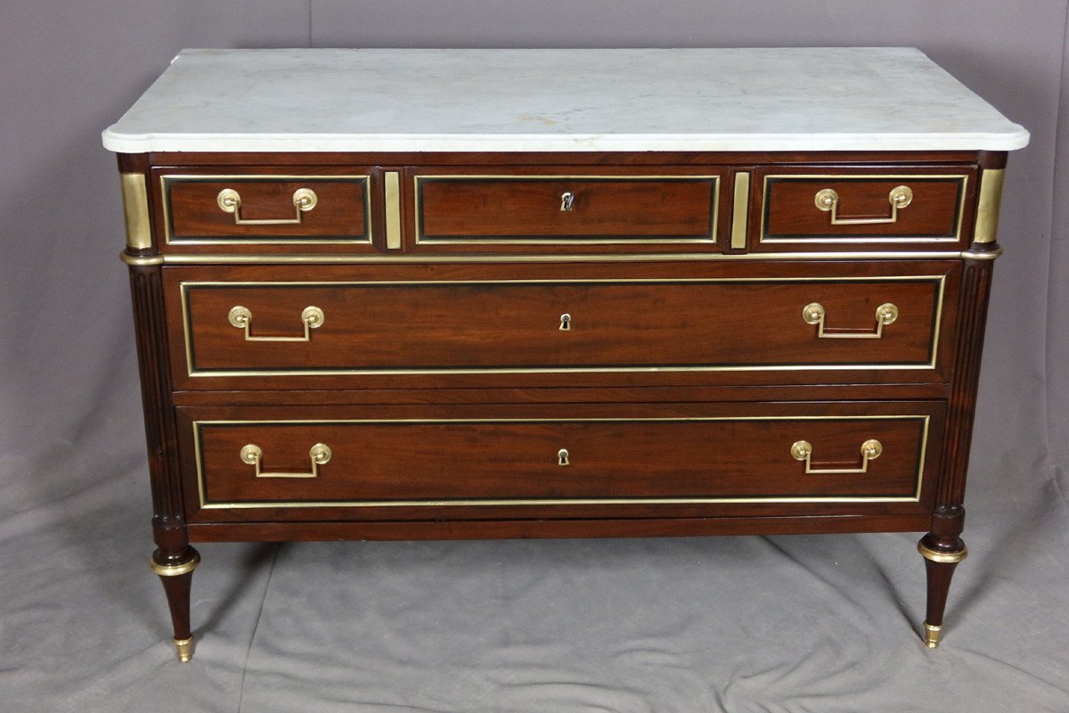 Louis XVI Chest Of Drawers-photo-5