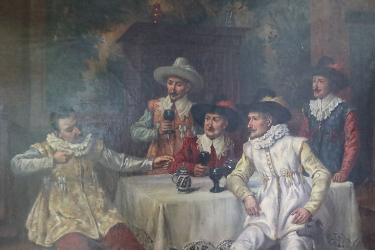 Scène d'Intérieur Par Gaston Bonfils-photo-7