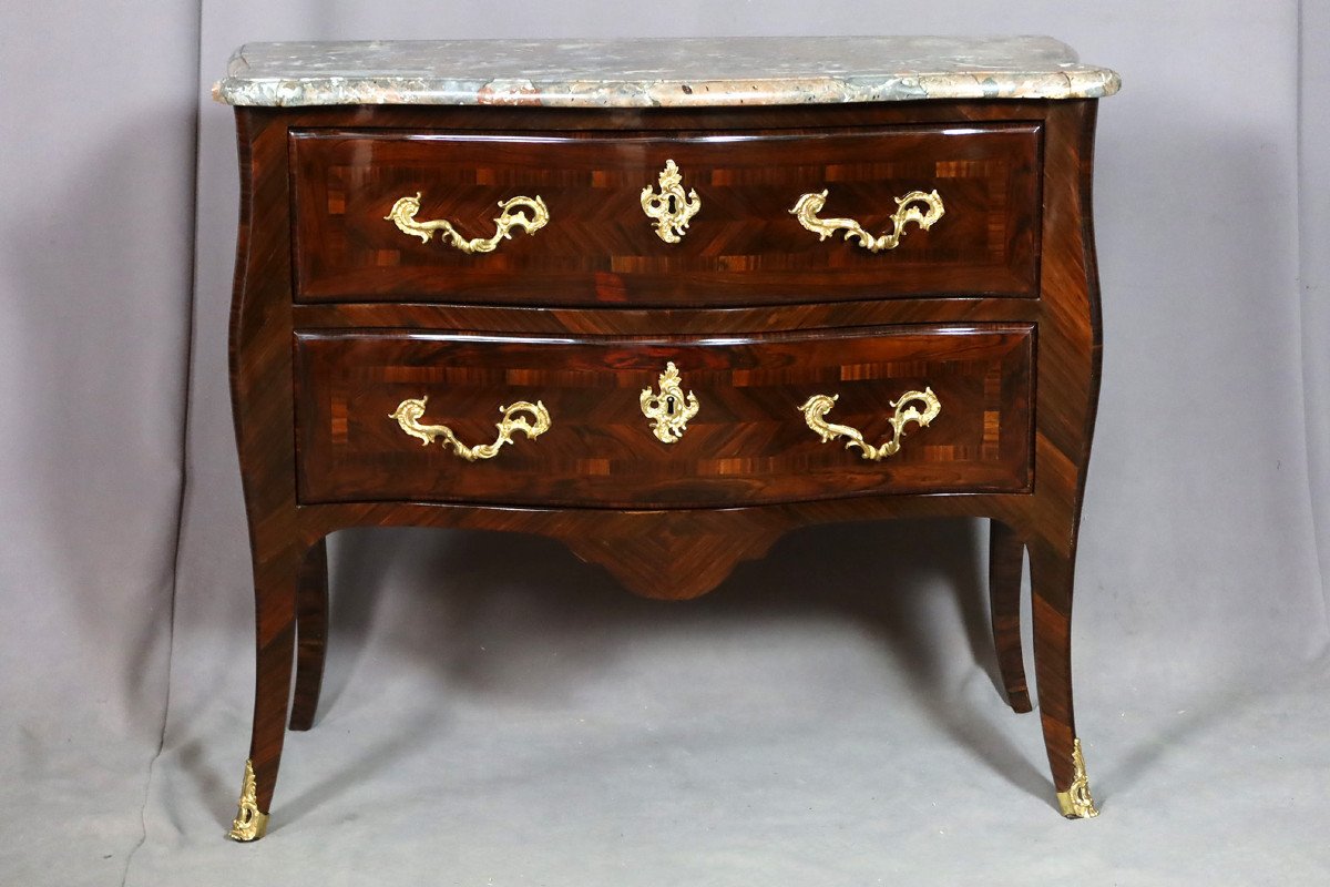 Commode Sauteuse Louis XV-photo-2