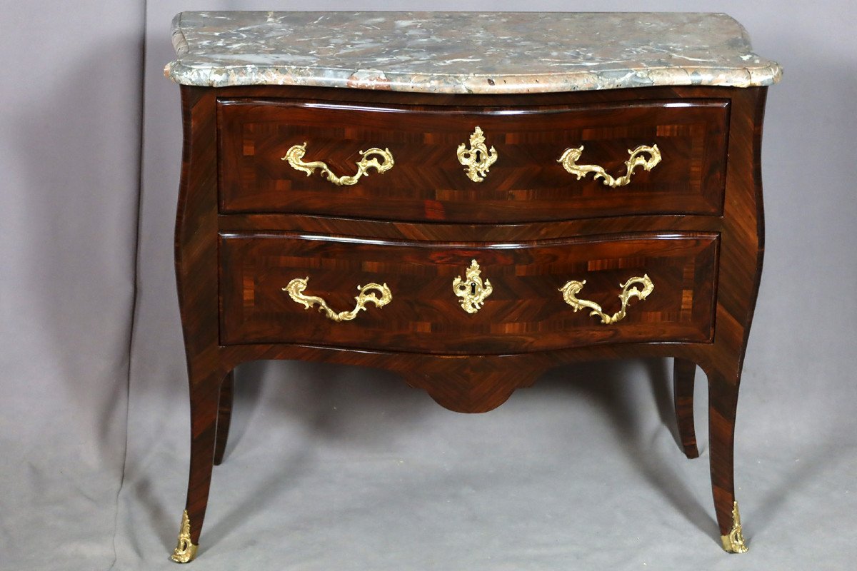 Commode Sauteuse Louis XV-photo-1