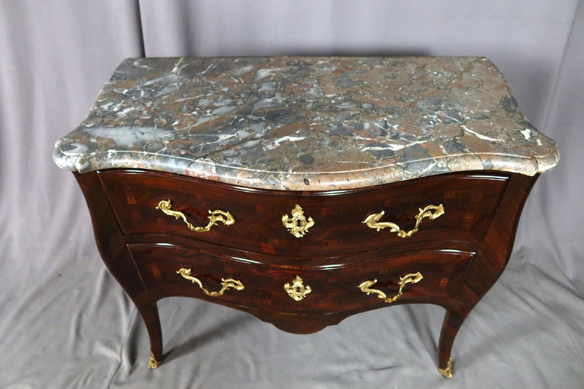 Commode Sauteuse Louis XV-photo-2