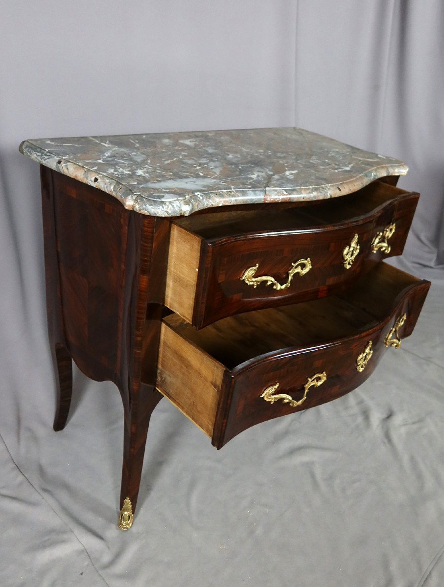 Commode Sauteuse Louis XV-photo-3