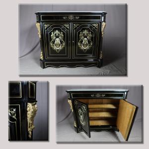 Napoleon III Period Ebony Buffet