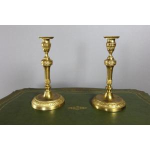 Pair Of Louis XVI Candlesticks