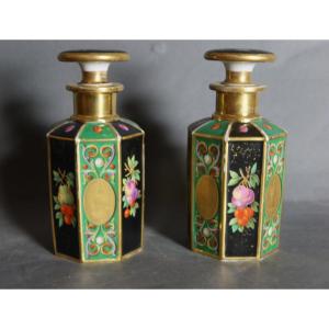 Pair Of Porcelain Bottles