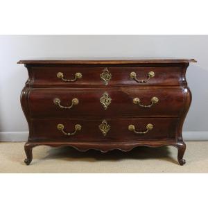Commode Tombeau XVIII En Acajou 