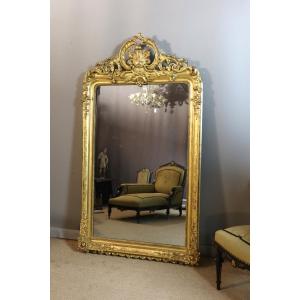 19th Century Golden Mirror