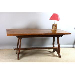 Table bureau en noyer