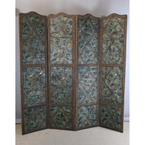 17th Century Cordoba Leather Screen