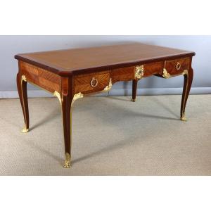 Bureau style Louis XV de la maison Haentges époque XIXème