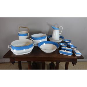 Creil And Montereau Earthenware Toilet Set