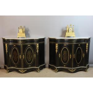 Pair Of Napoleon III Sideboards