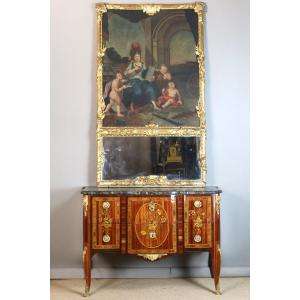 Large Overmantel 18th Century Period