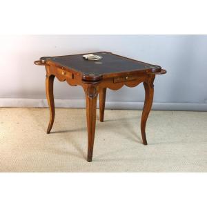 Table à jeux Louis XV