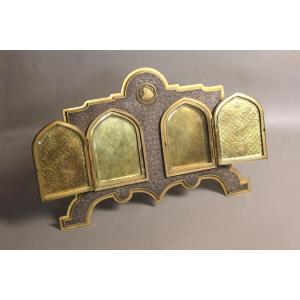 Porte-photos en bronze