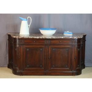 Meuble de toilette en acajou XIXème siècle