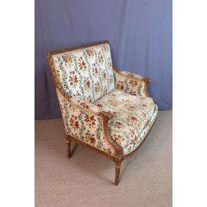 Large Louis XVI-style Armchair Or Marquise