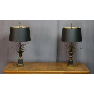 Pair Of Lamps From Maison Charles