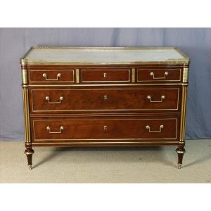 Late 18th-century Louis XVI Mahogany Chest Of Drawers