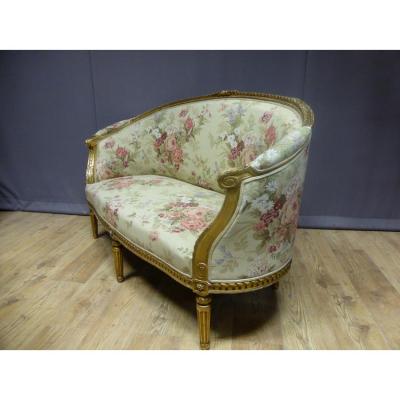 Louis XVI Style Wooden Louis XVI Style Sofa