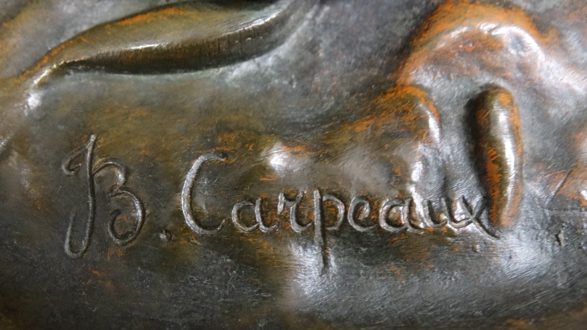 "the Neapolitan Fisherman" Bronze By Jean-baptiste Carpeaux-photo-1