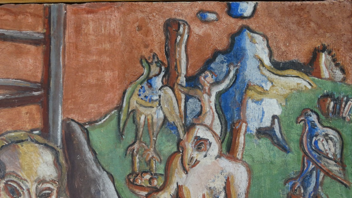 Animated Fresco Of Characters By Francis Beaudelot-photo-3