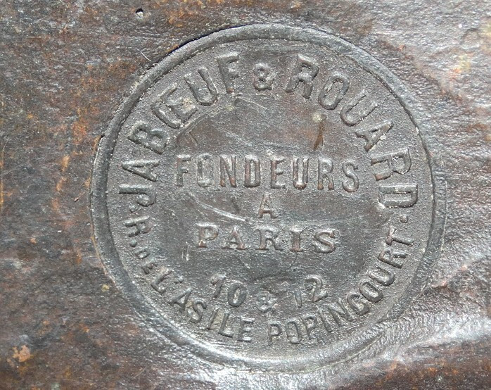 "Le rieur" bronze de Félix Desruelles  -photo-1