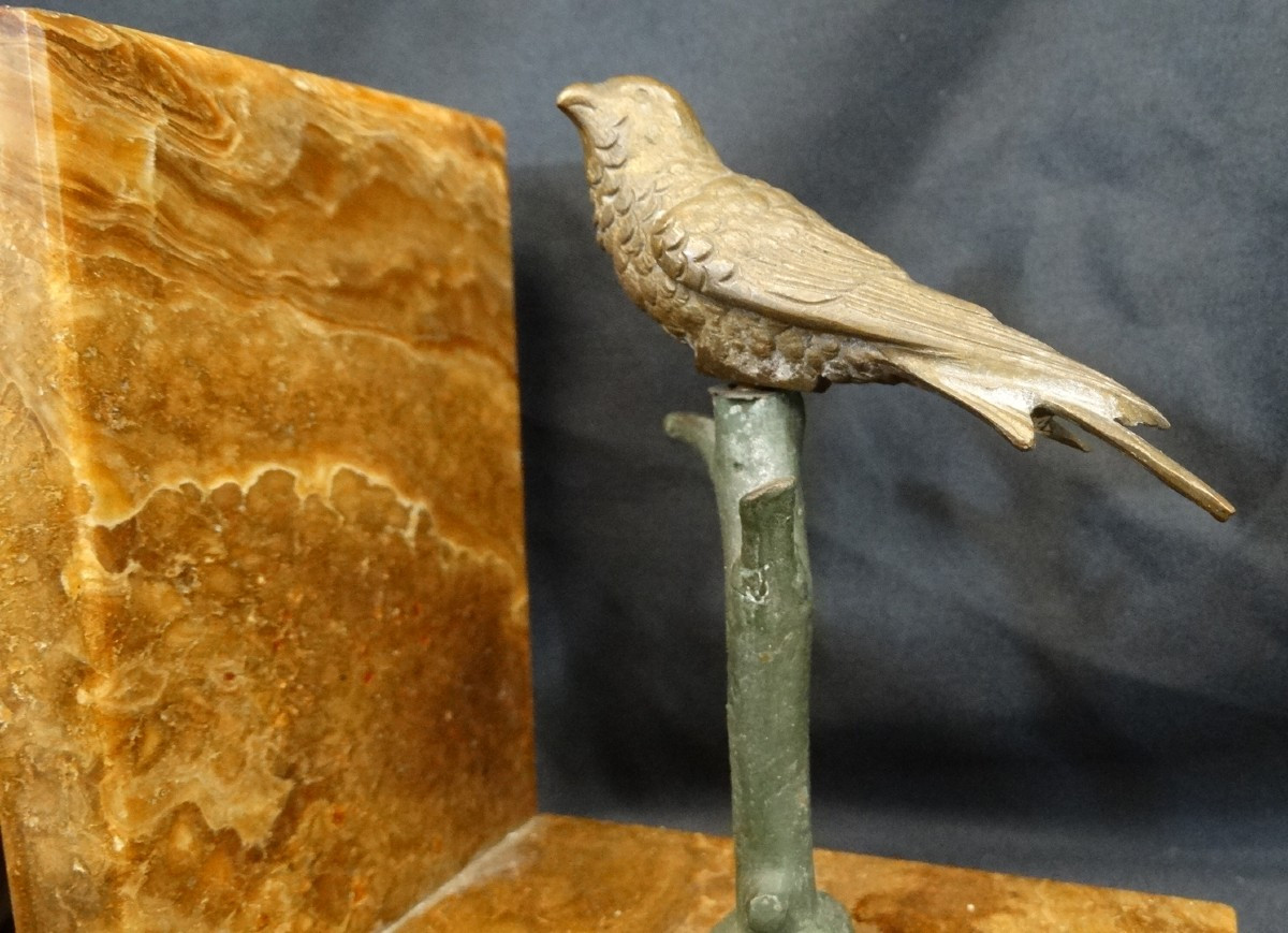 Nécessaire  de bureau encriers forme de  chars d'assaut  -photo-3