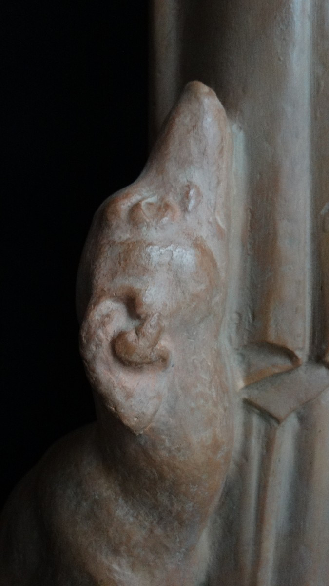 "teasing", Terracotta By Albert-marius Patrisse-photo-2