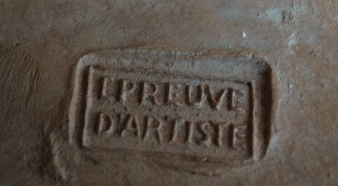 "teasing", Terracotta By Albert-marius Patrisse-photo-3