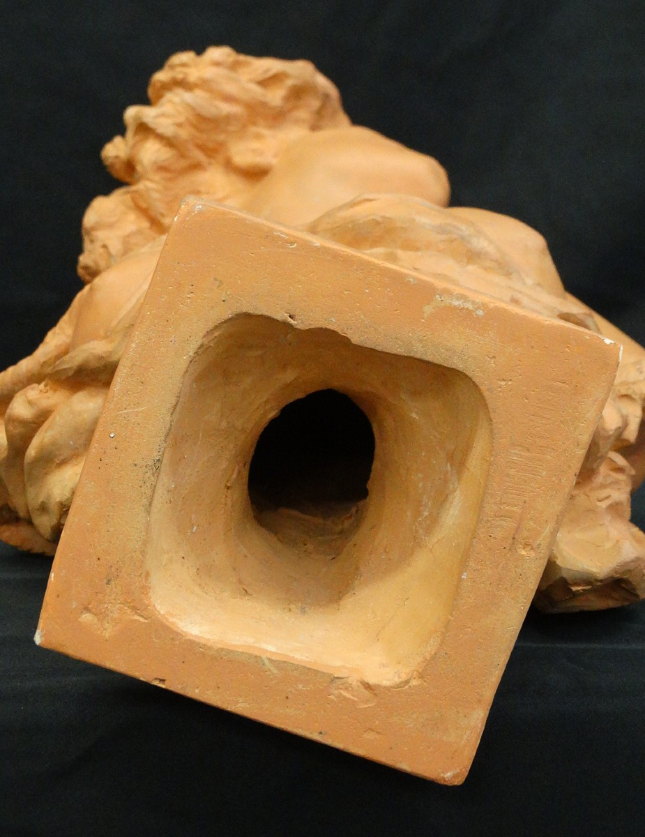 "why Be Born A Slave?" Terracotta Sculpture By Jb Carpeaux, Published By Susse-photo-5