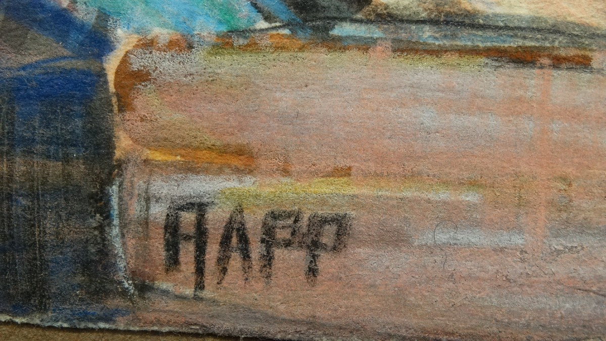 "street Scene, Orientalist Watercolor" By Ginette Rapp-photo-1