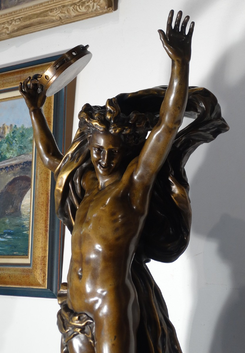 "Le génie de la Danse" , bronze en fonte Susse de JB Carpeaux-photo-1
