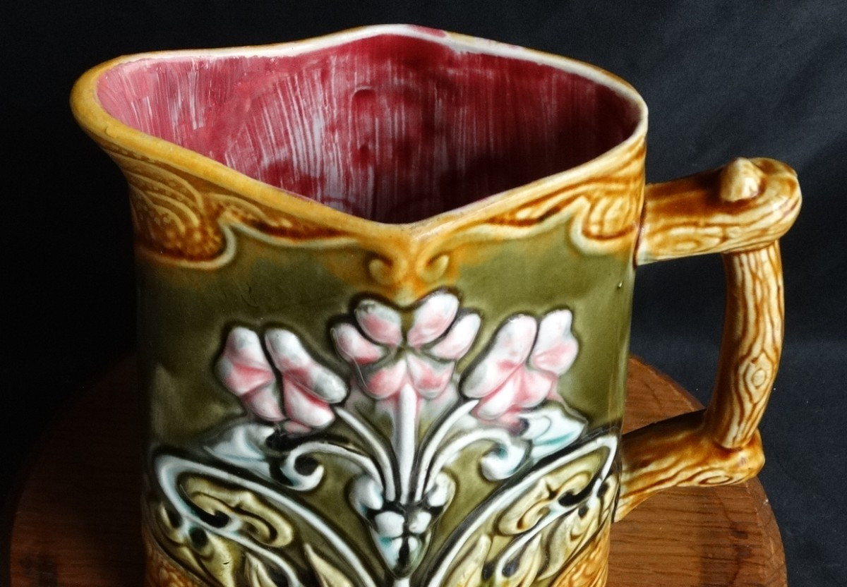 Pitcher In Barbotine-photo-3