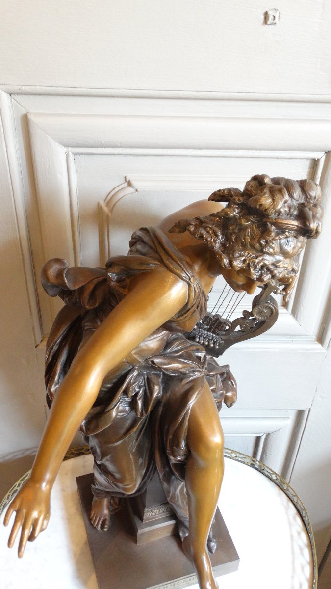 "Harmonie" bronze de Carrier-Belleuse-photo-3