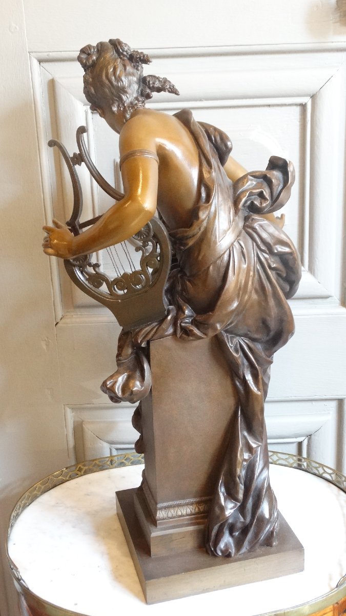 "Harmonie" bronze de Carrier-Belleuse-photo-3