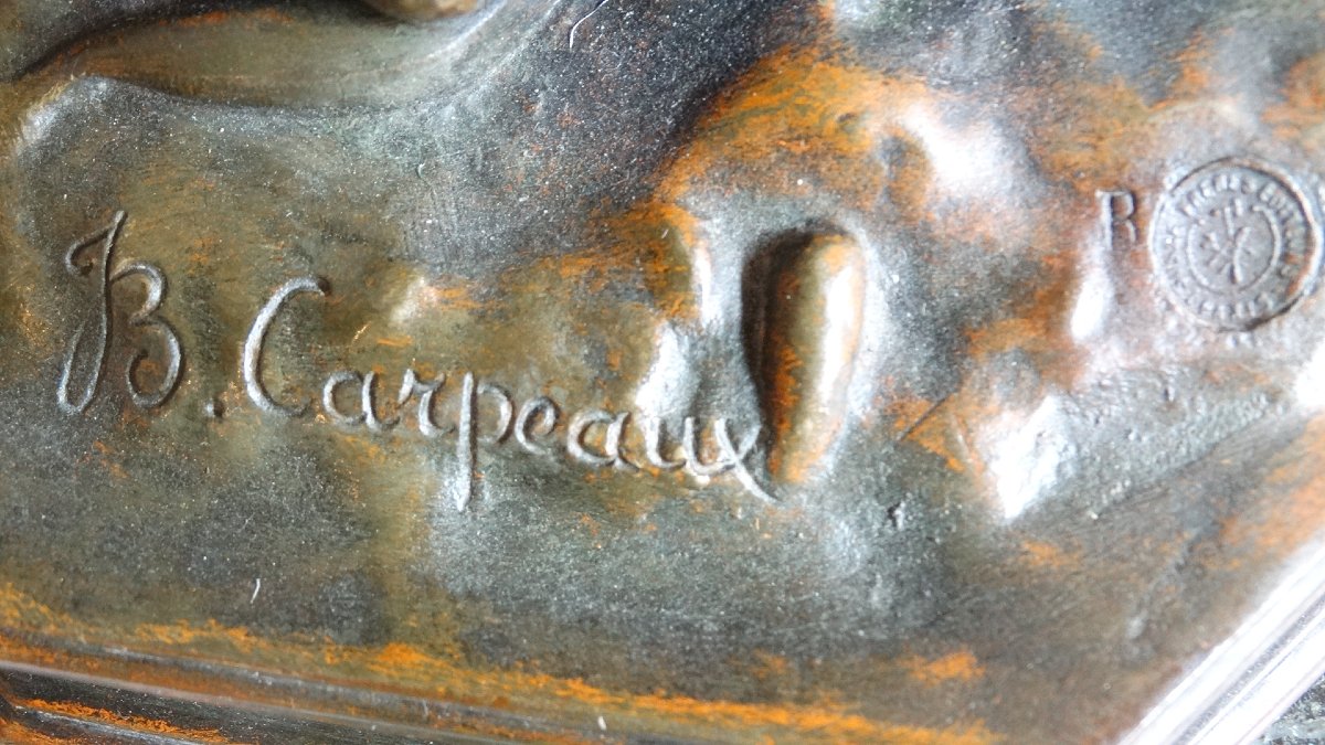 Le pêcheur Napolitain , bronze de JB Carpeaux -photo-1