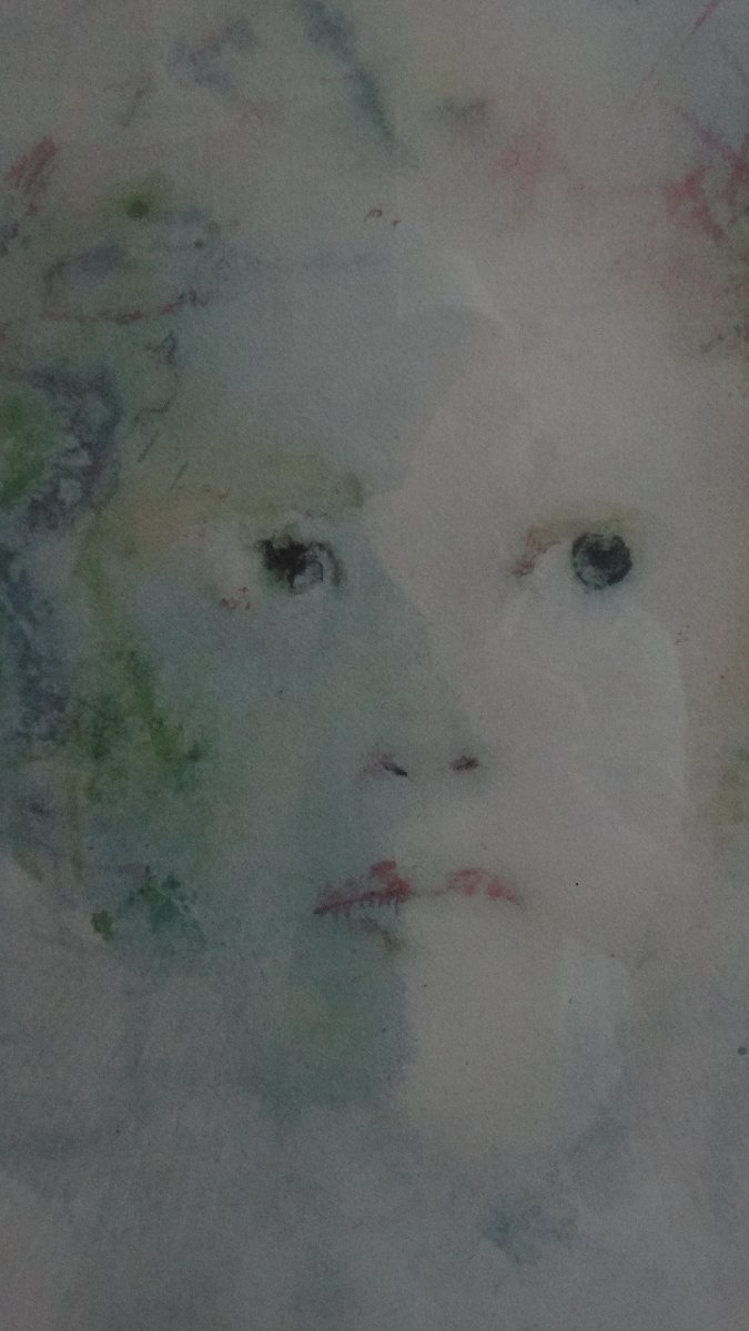 "child's Face" By Léonor Fini-photo-3