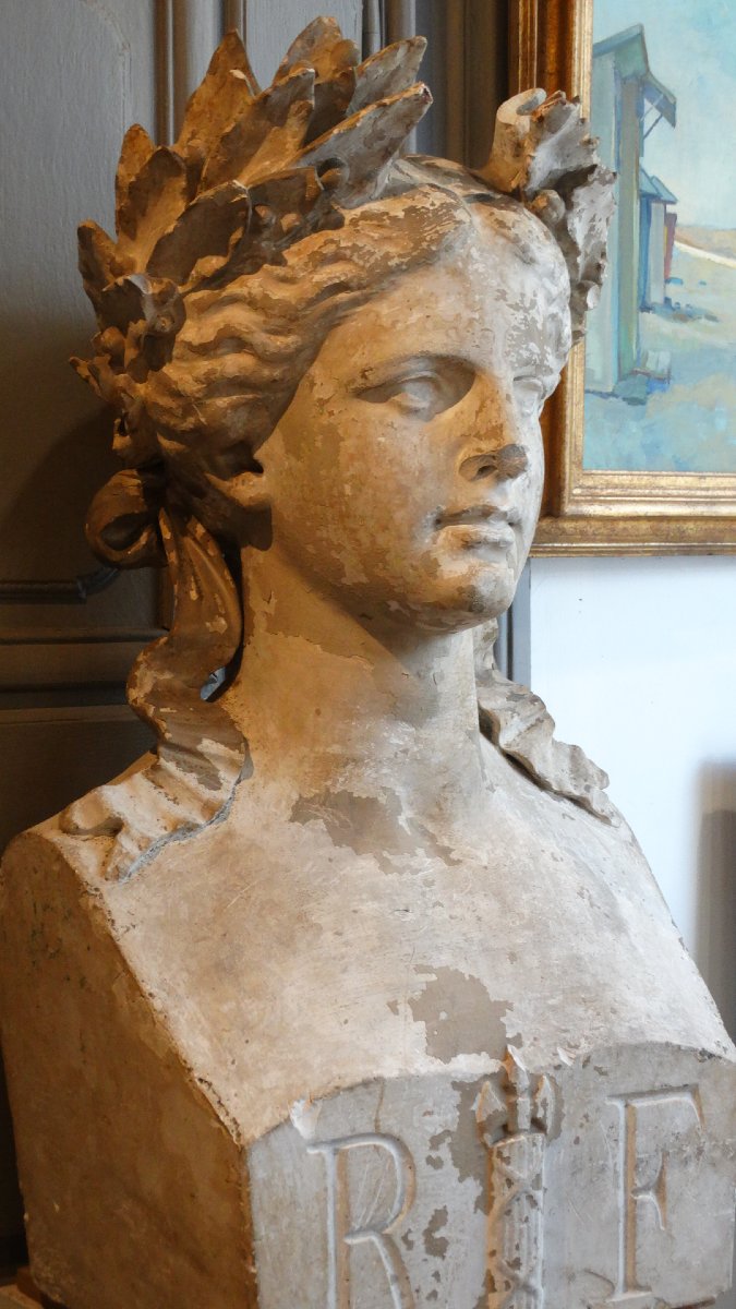 "bust Of The Republic" By Angelo Francia -photo-2