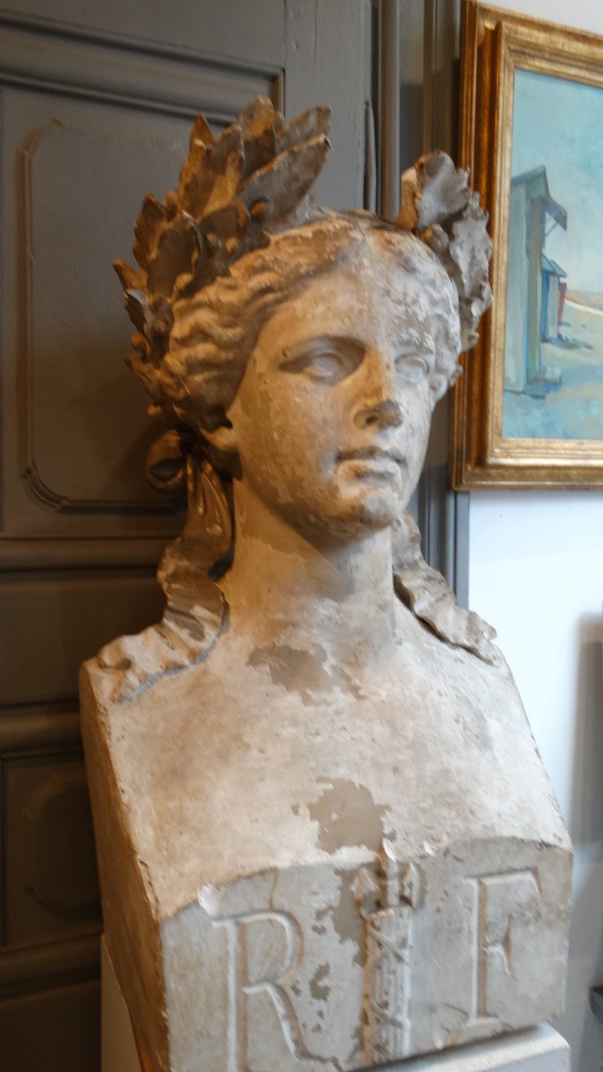 "bust Of The Republic" By Angelo Francia -photo-2