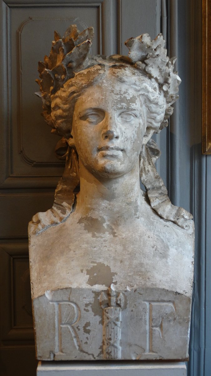 "bust Of The Republic" By Angelo Francia 