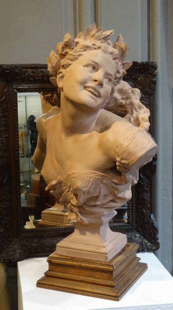 The Bacchante With Laurels
